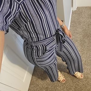 Monteau Blue Jumpsuit, size XS